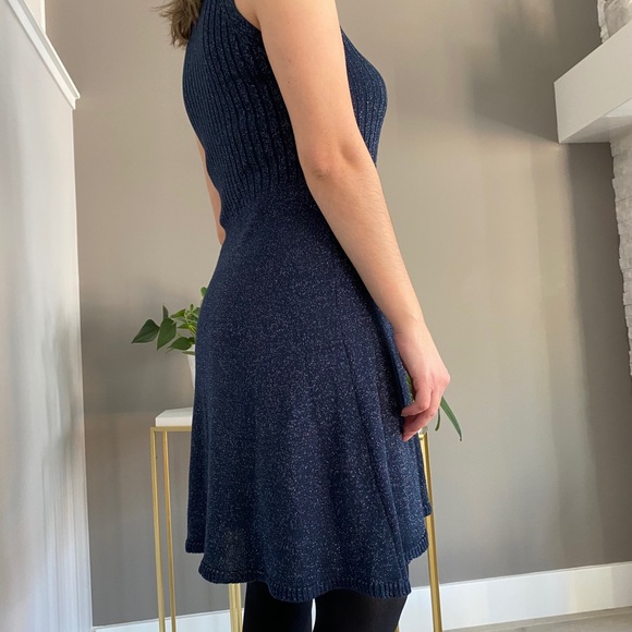 NWT Sparkly dark navy dress - Picture 1 of 7